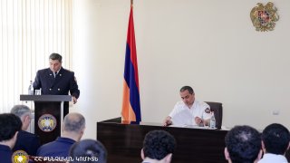 In Cases of Illegal Subsoil Use, to Exclude the Continued Occurrence of Similar Cases in the Same Place in the Future; Chairman of the Investigative Committee Held Meeting in Ararat Regional Investigative Department